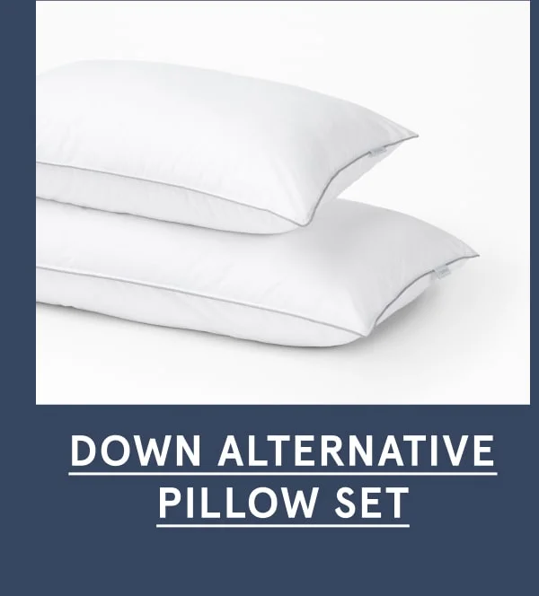 Down Alternative Pillow Set