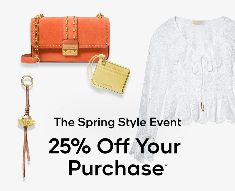 The Spring Style Event 25% Off Your Purchase*