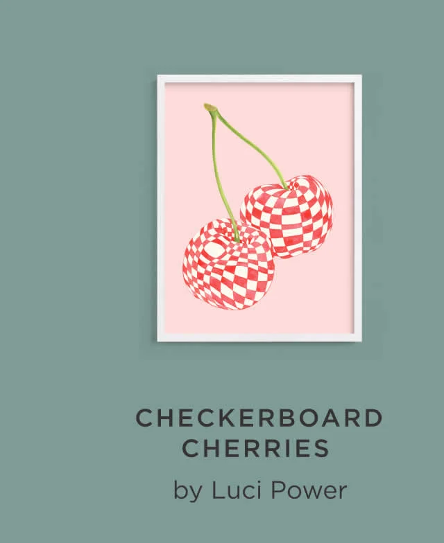 Checkboard Cherries