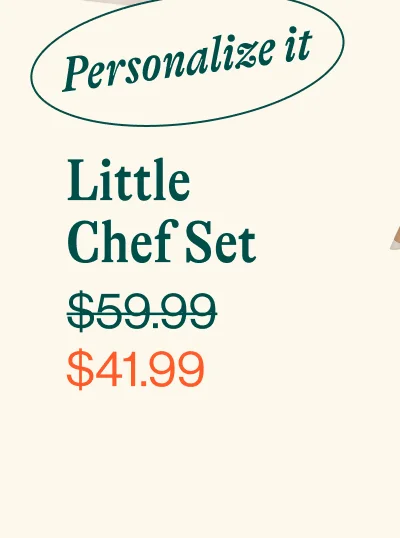 Little Chef Set. From $59.99 To $41.99