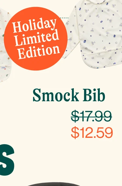 Smock Bib (Holiday Limited Edition). From $17.99 To $12.59