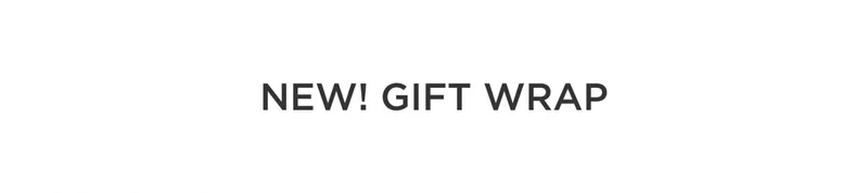 New! Gift Wrap