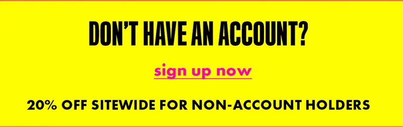 Don't have an account? Sign up now