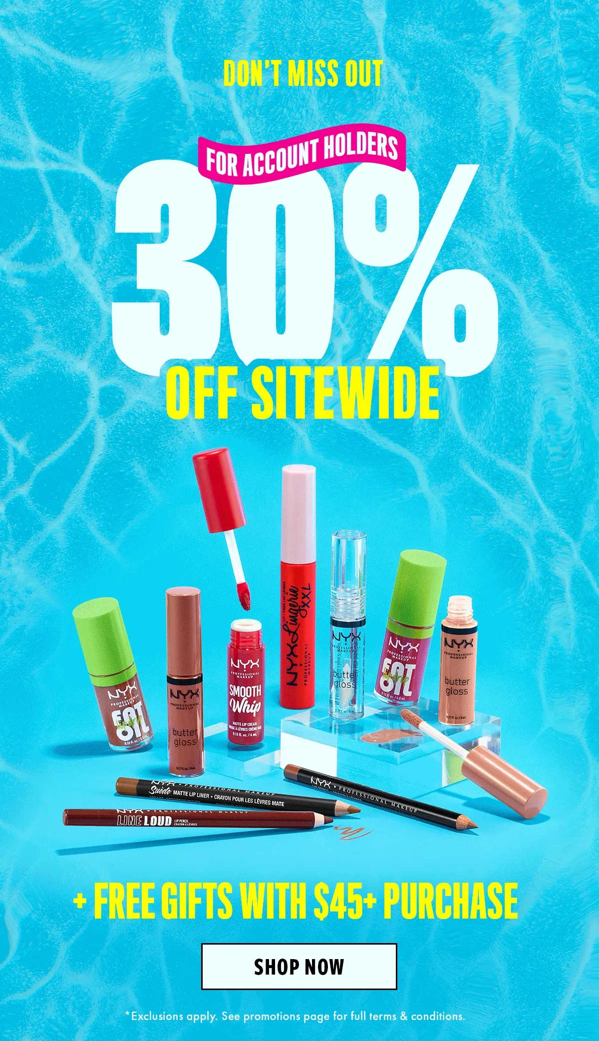 30% off sitewide! Don't miss out