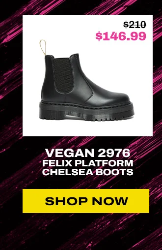 Vegan 2976 Felix Platform Chelsea Boots