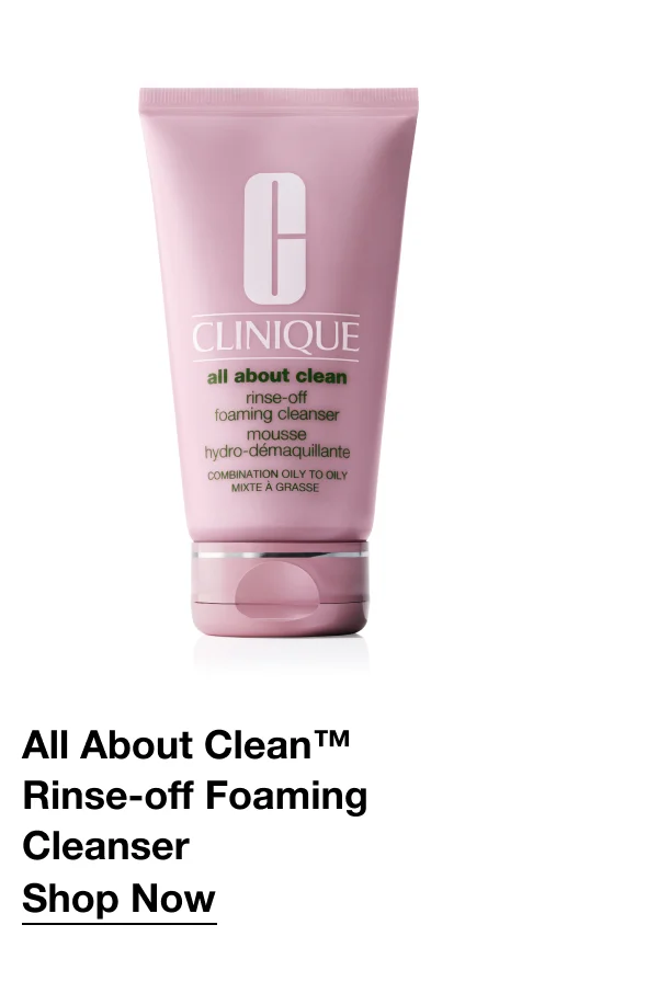 All About Clean™ Rinse-off Foaming Cleanser | Shop Now