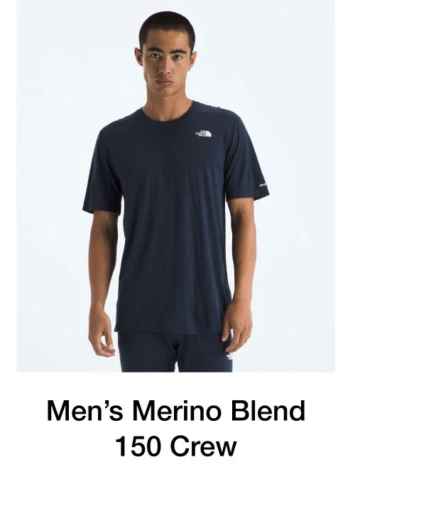 TNF X Smartwool Men’s Merino Blend 150 Short-Sleeve Crew