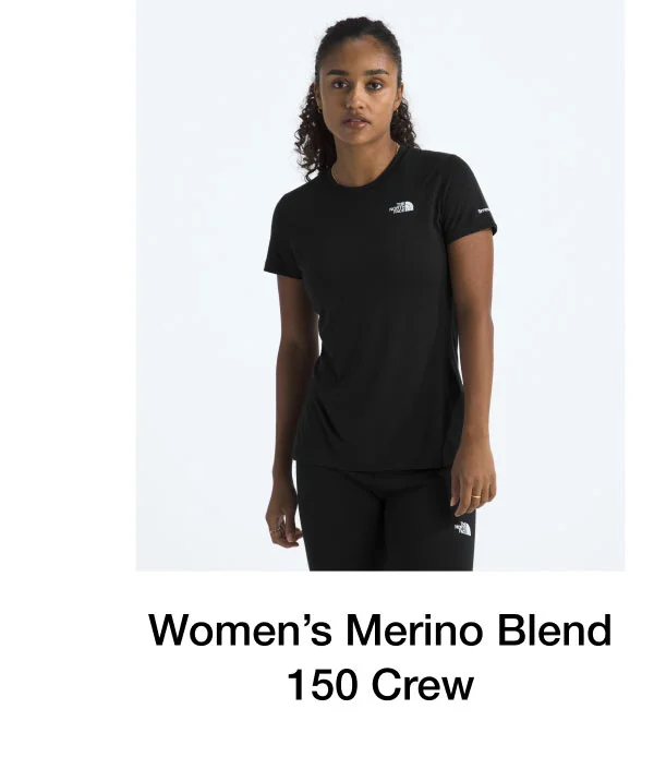 TNF X Smartwool Women’s Merino Blend 150 Short-Sleeve Crew