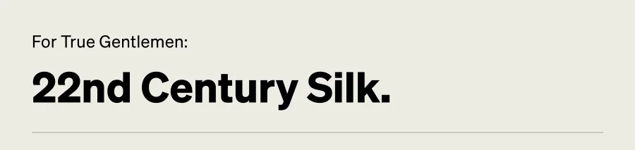 22nd Century Silk