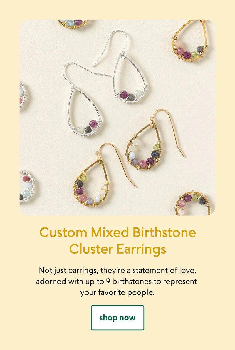 custom-mixed-birthstone-cluster-earrings