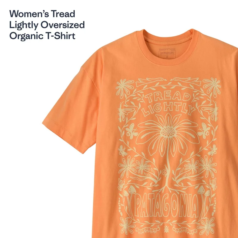 Women’s Tread Lightly Oversized Organic T-Shirt