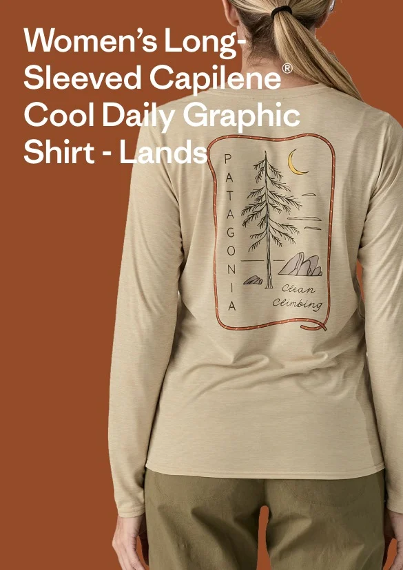 Women’s Long-Sleeved Capilene Cool Daily Graphic Shirt - Lands