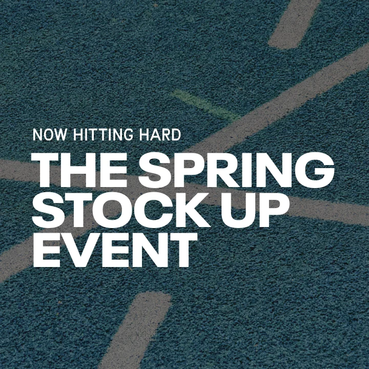 THE SPRING STOCK UP EVENT