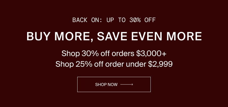 Buy more, save even more