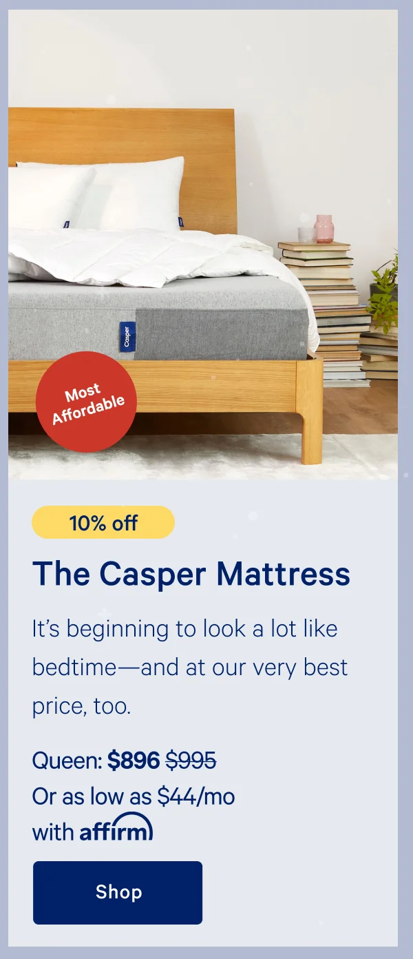 [10% off] >> The Casper Mattress >>
