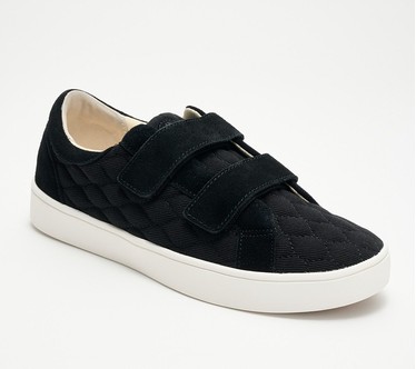 Revitalign Orthotic Canvas and Suede Sneakers- Malibu Isabella