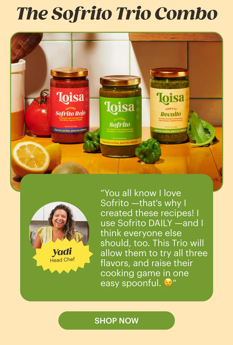 The Sofrito Trio Combo Head Chef SHOP NOW