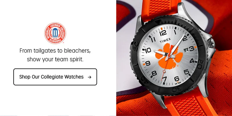 From tailgates to bleachers, show your team spirit. | Shop Our Collegiate Watches