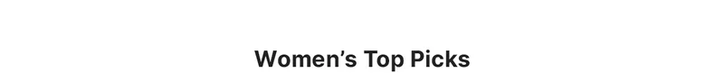 Women’s Top Picks