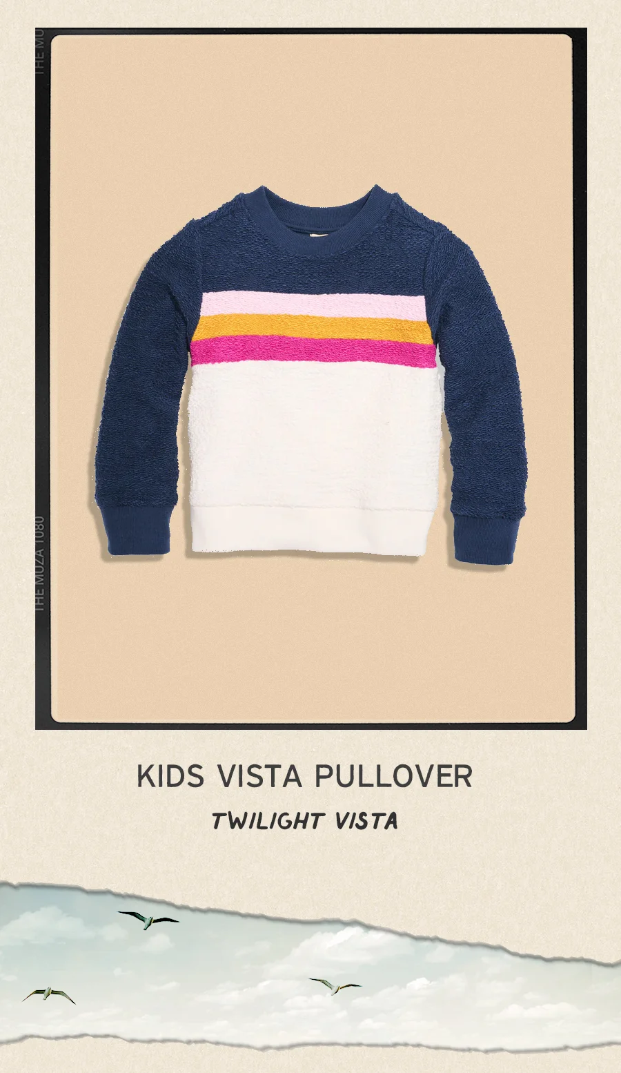 For kids vista pullover