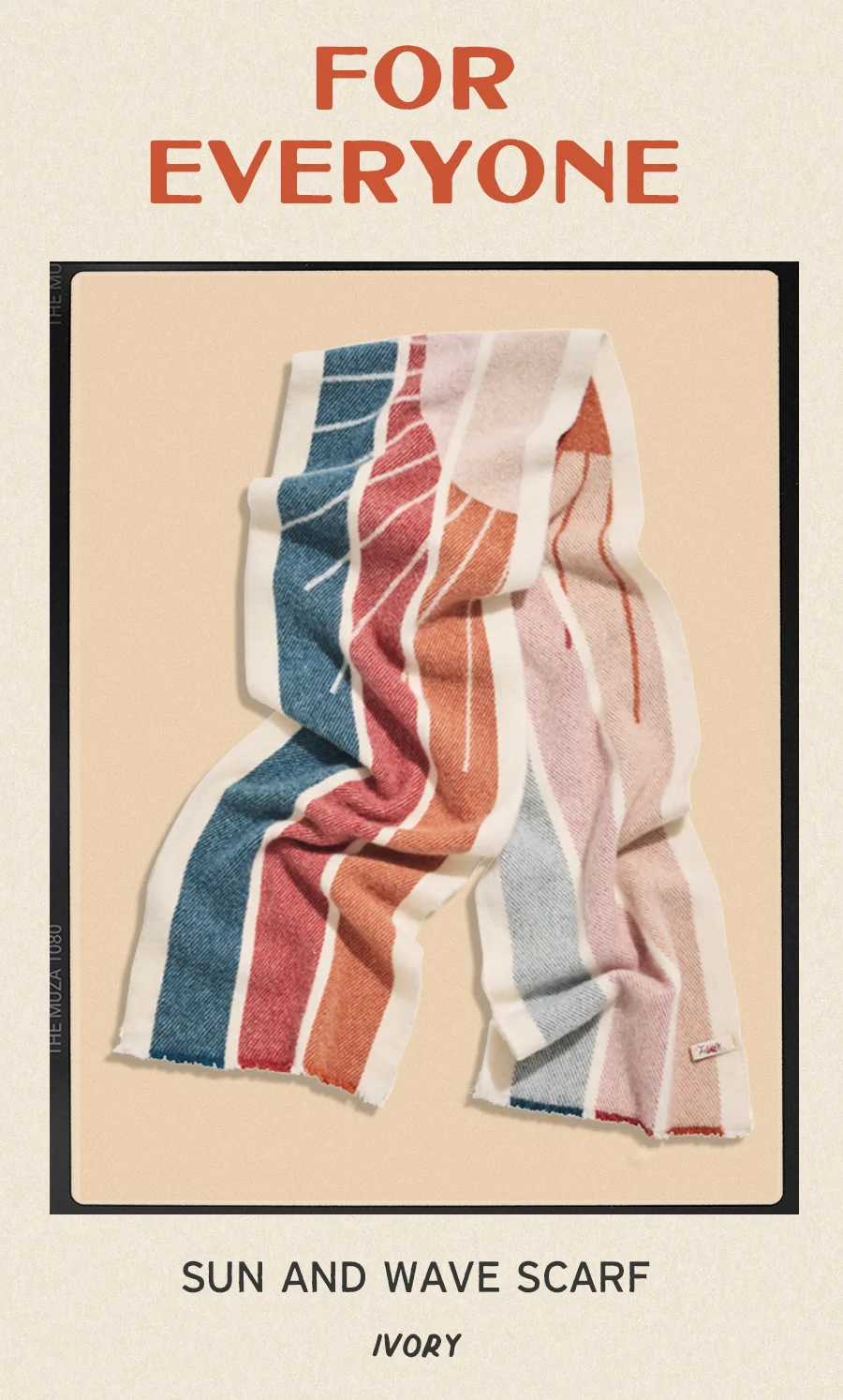 For Everyone Sun and Waves Scarf