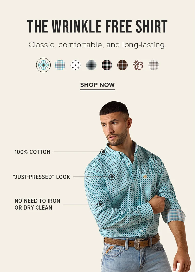 The Wrinkle Free Shirt. Shop Now.