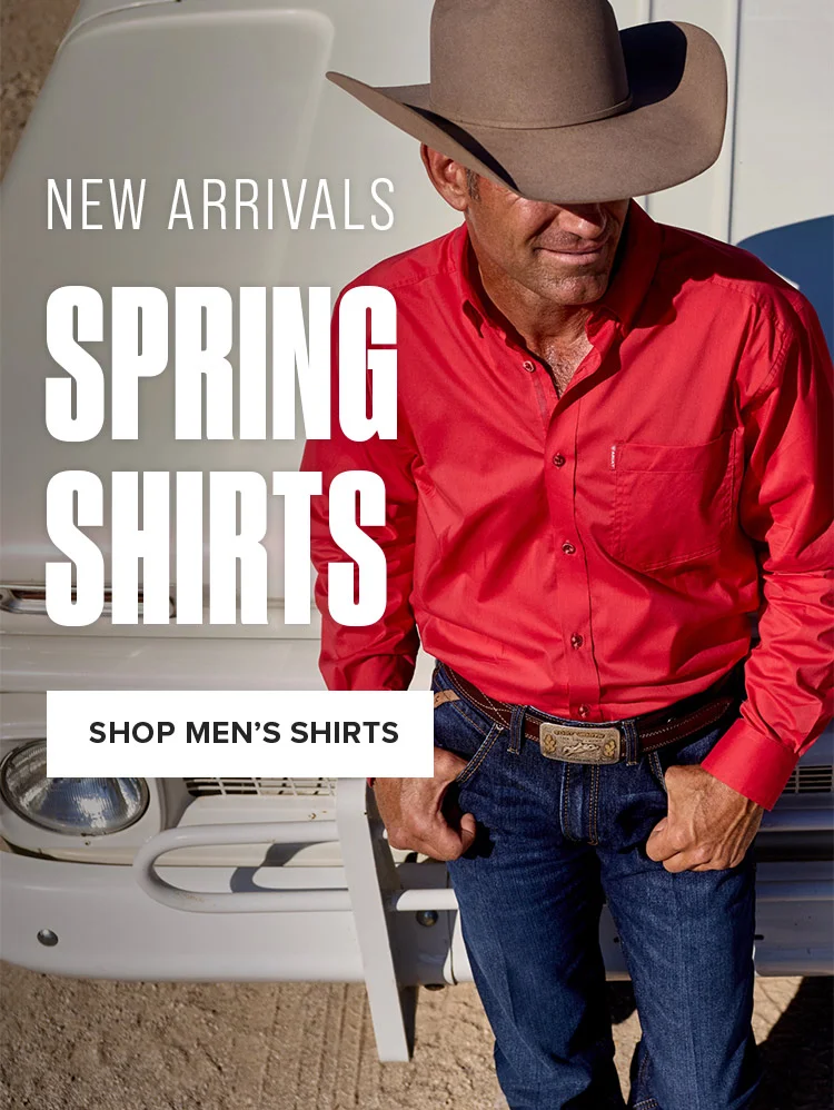 New Arrivals. Spring Shirts. Shop Men's Shirts