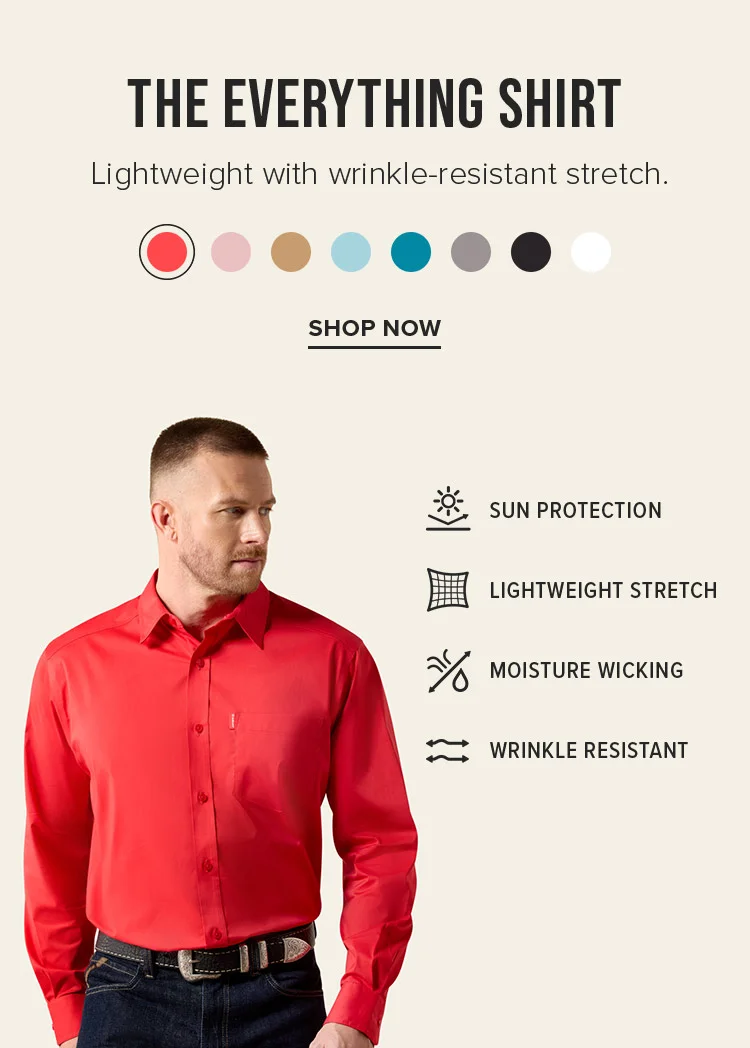 The Everything Shirt. Shop Now.