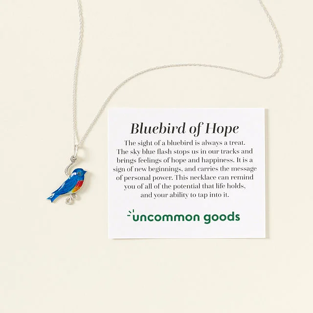Bluebird of Hope Necklace