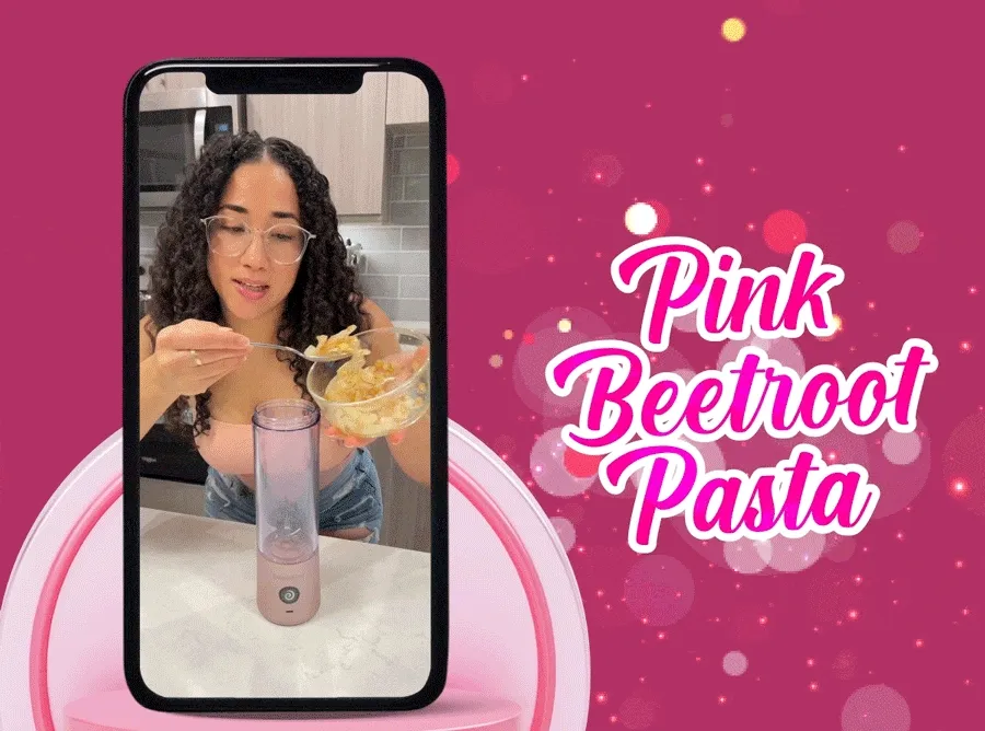Pink Beetroot Pasta