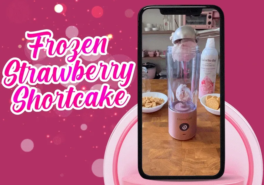 Frozen Strawberry Shortcake