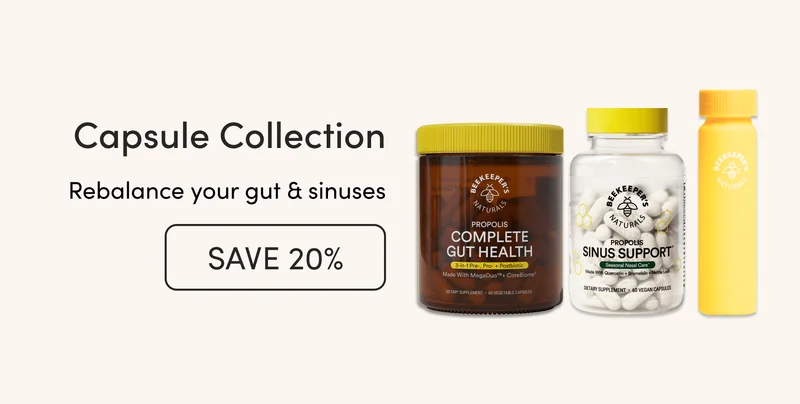 Capsule Collection Rebalance your gut & sinuses