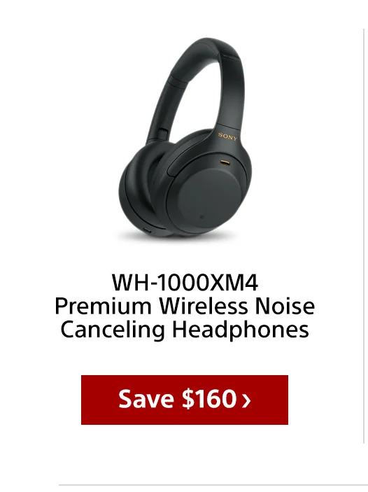 WH-1000XM4 Premium Wireless Noise Canceling Headphones Save