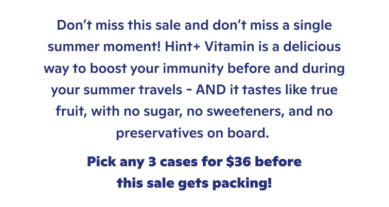 Pick any 3 cases for $36 before this sale gets packing!
