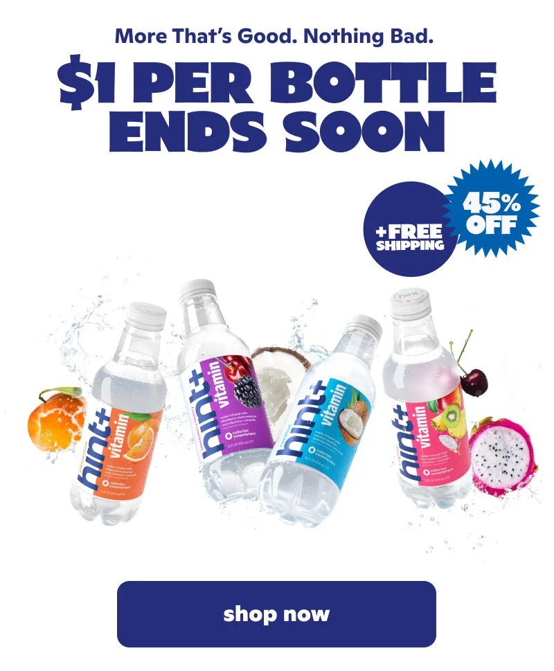 More that's good, nothing bad. $1 per bottle ends soon!