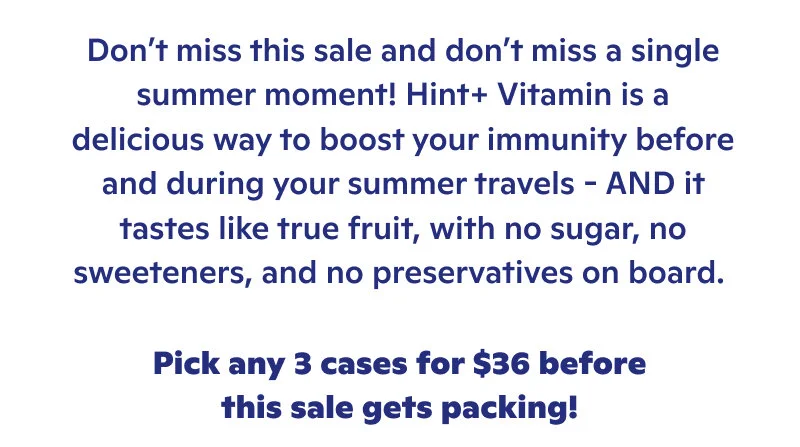 Pick any 3 cases for $36 before this sale gets packing!