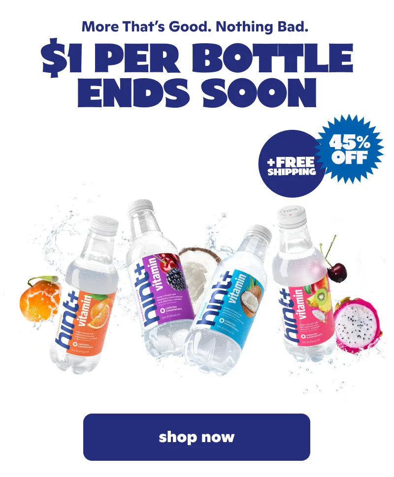 More that's good, nothing bad. $1 per bottle ends soon!