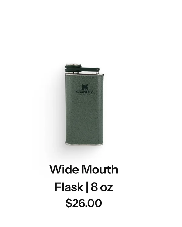 Wide Mouth Flask | 8 oz
