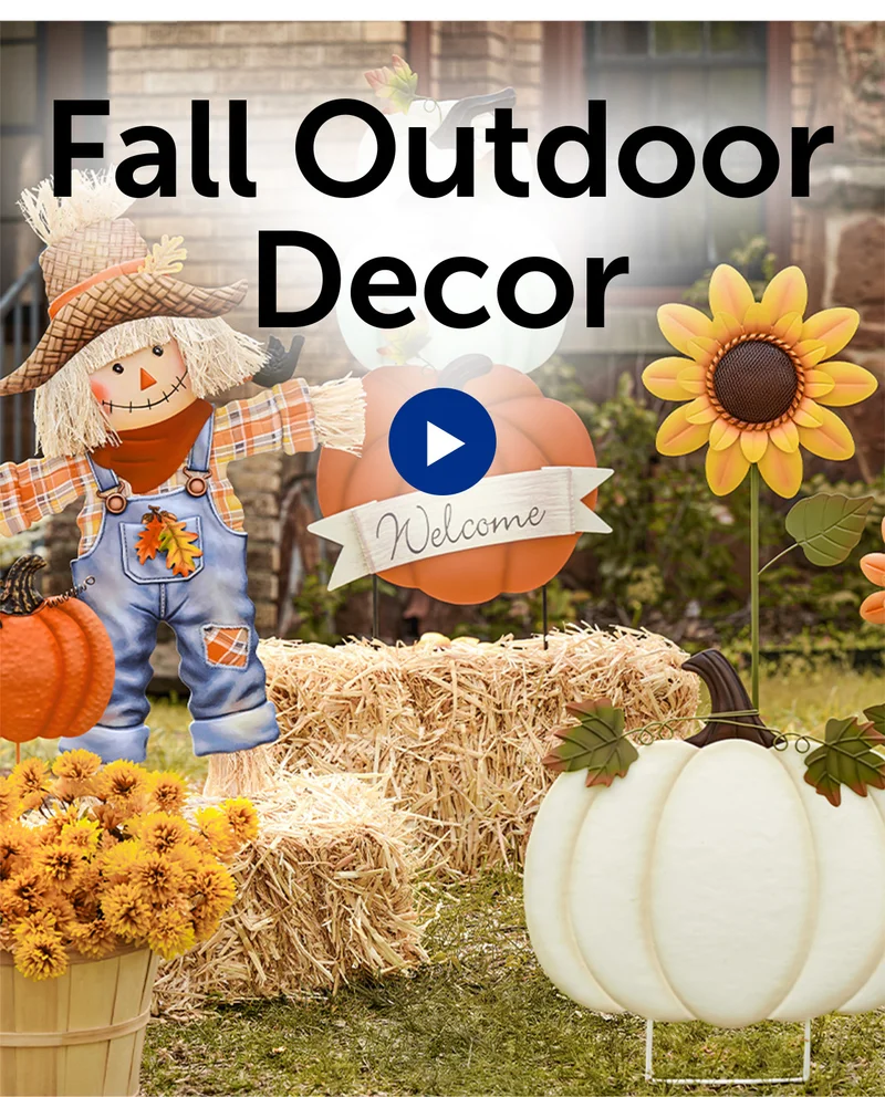 Fall Outdoor Decor Video