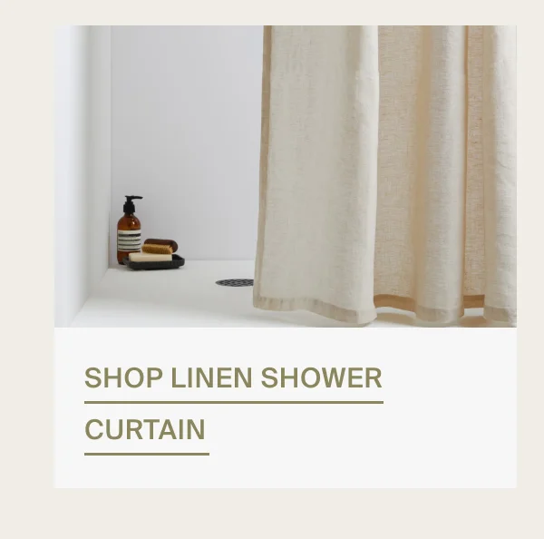 Shop Linen Shower Curtain