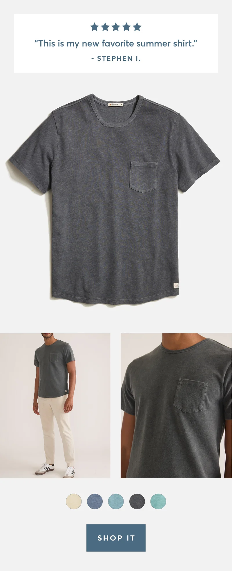 The pocket tee (!)