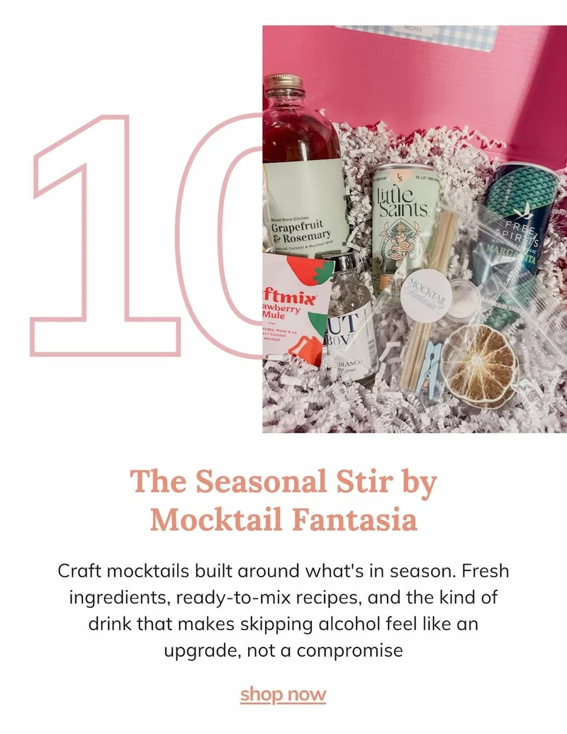 Mocktail Subscription Box