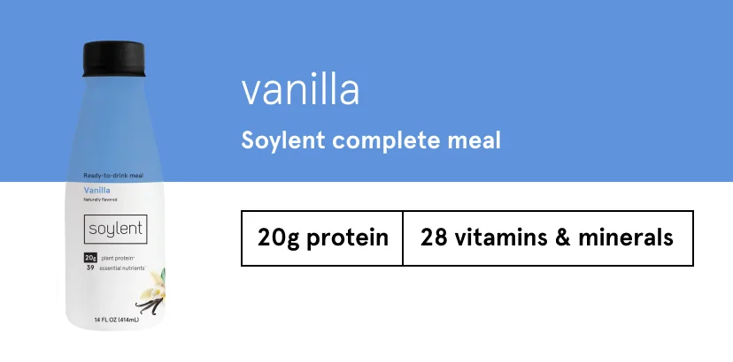 Soylent complete meal – vanilla