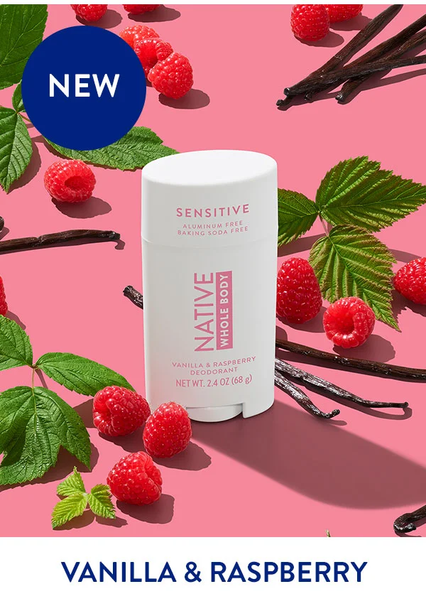 NEW | VANILLA & RASPBERRY