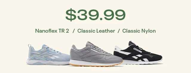 $39.99 | Nanoflex TR 2 / Classic Leather / Classic Nylon