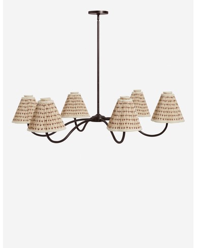 Jordan Chandelier-Poiret and Antique Bronze / 52"Dia