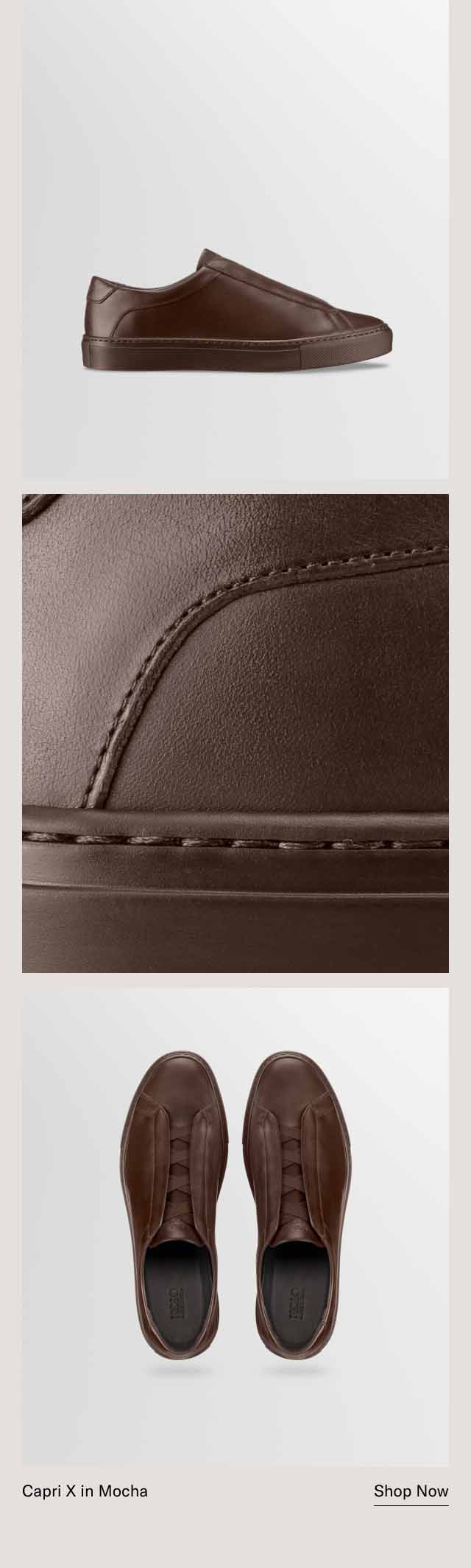 Capri X in Mocha. Shop Now