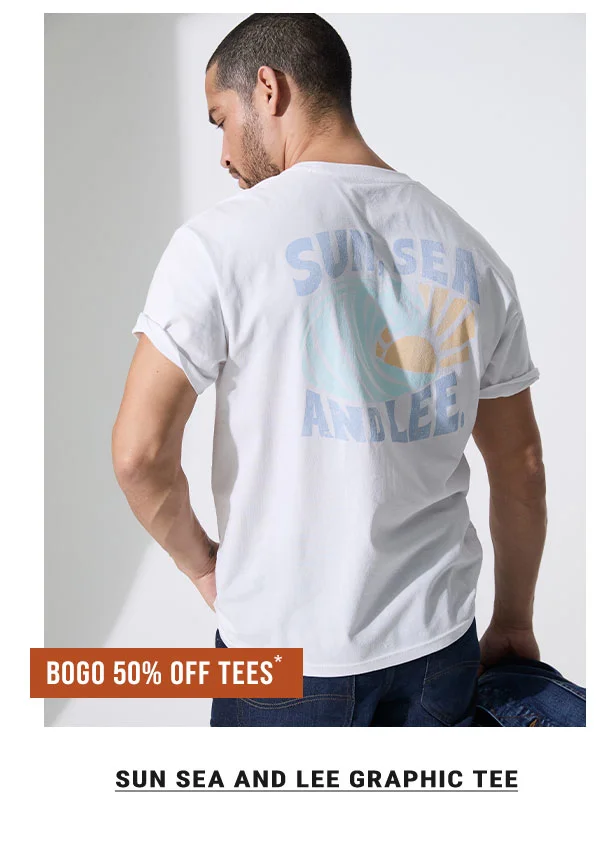 Sun Sea and Lee Graphic Tee