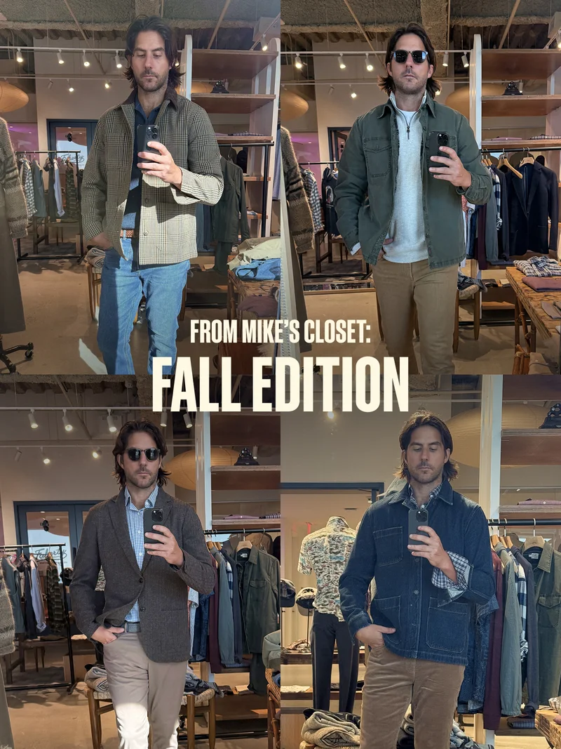 From Mike's Closet: Fall Edition