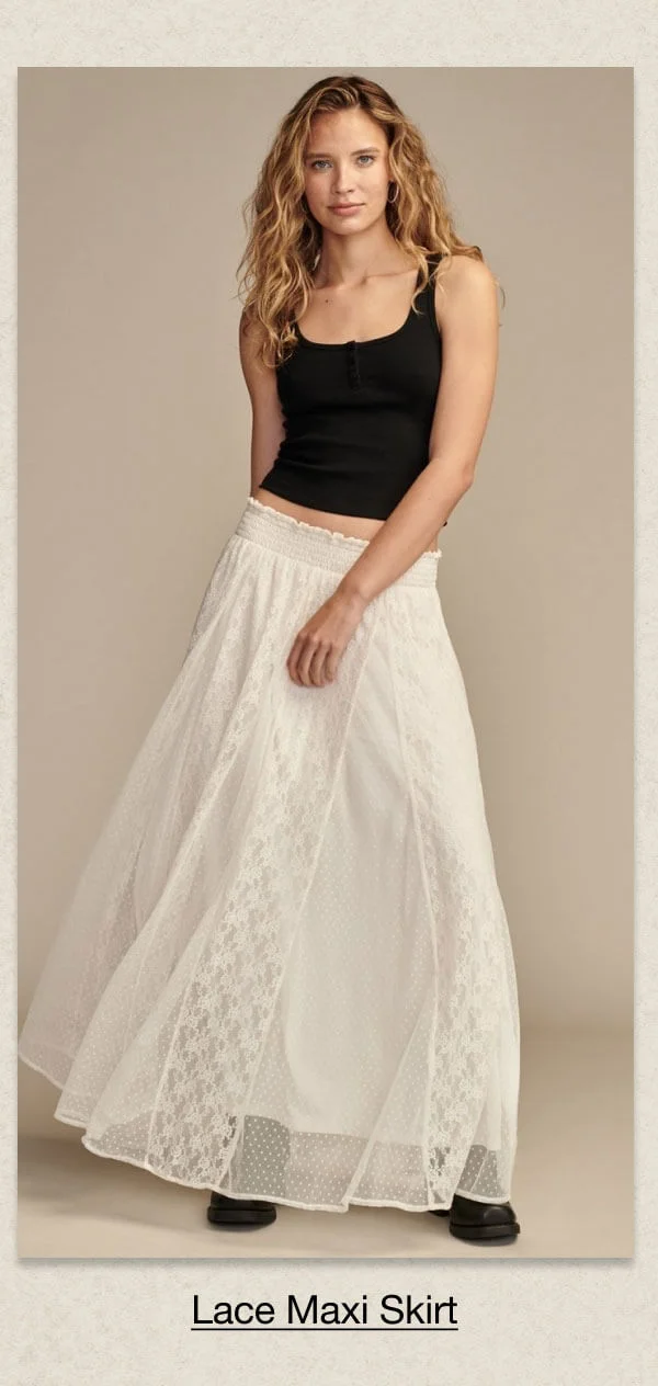 Lace Maxi Skirt